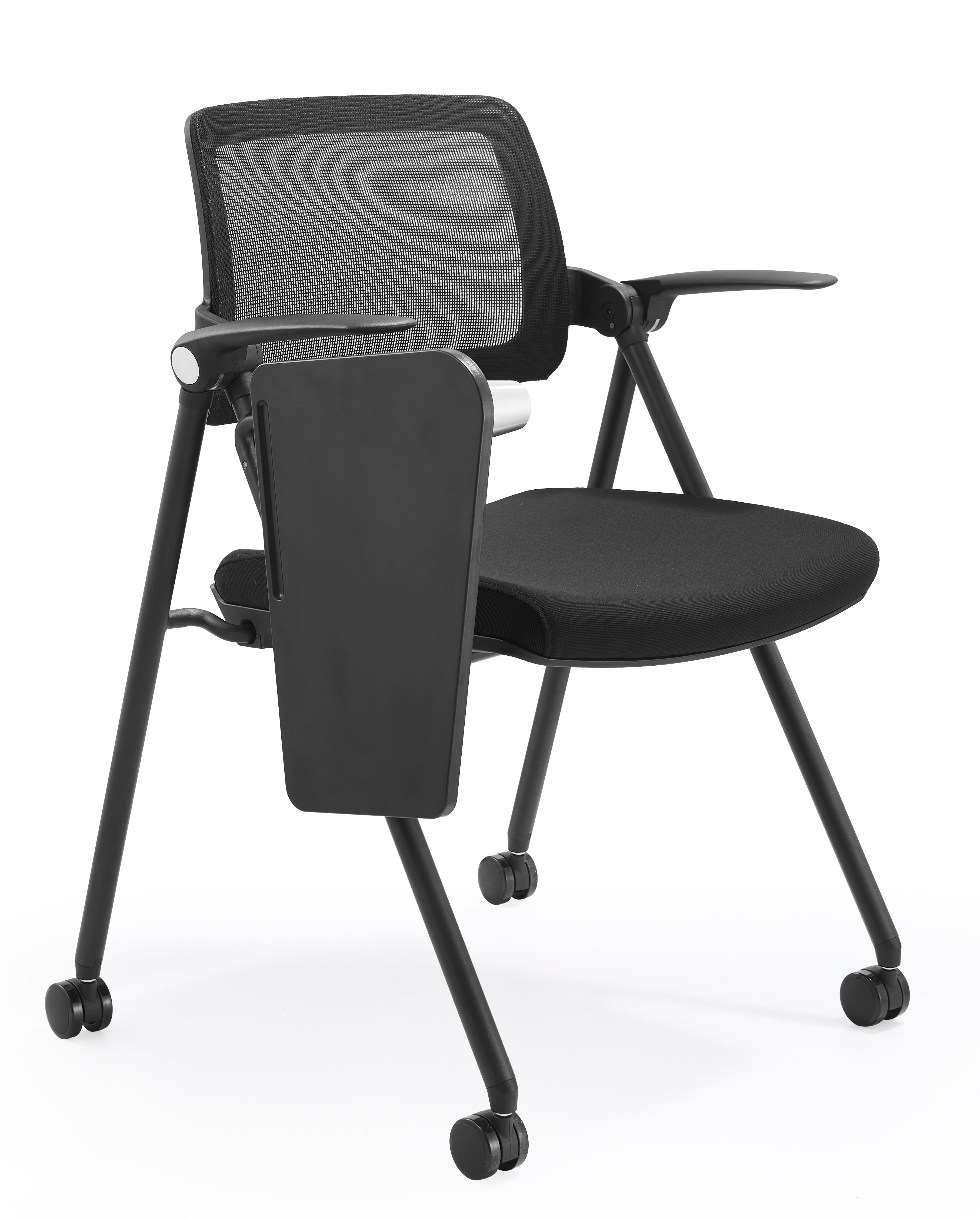 JOHOOFURNITURE Foldable Stackable Horizontal Stacking  Gurest Chair YC71
