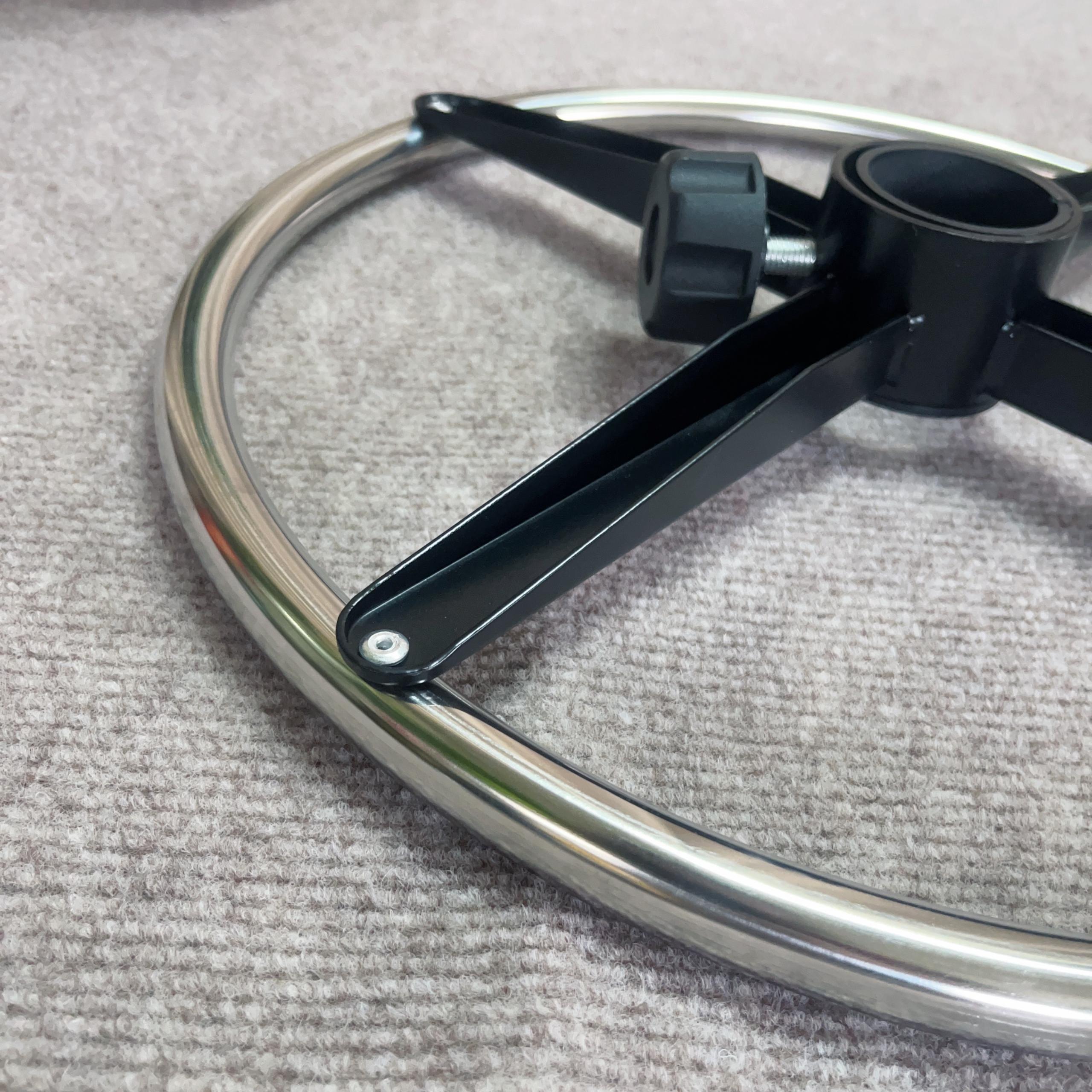 Different Size Foot ring for Office Chair Accessories Iron or Alu. Availabel